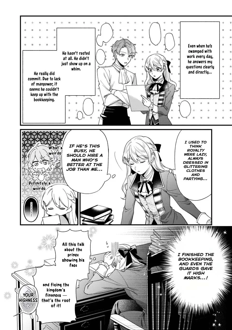 The Prince’s Accountant with a Secret — The Fake Lady Just Wants to Resign Peacefully to Avoid Execution! Chapter 4 Page 6